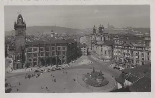 Tschechien - Tschechien - Prag - Praha - Staromestske nam - ca. 1955