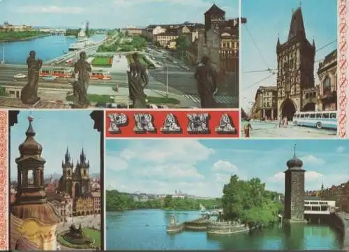 Tschechien - Tschechien - Prag - Praha - mit 4 Bildern - 1981