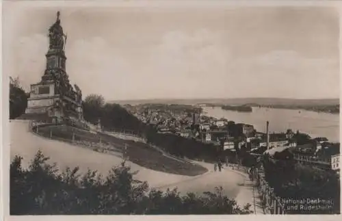 Rüdesheim - National-Denkmal - 1930