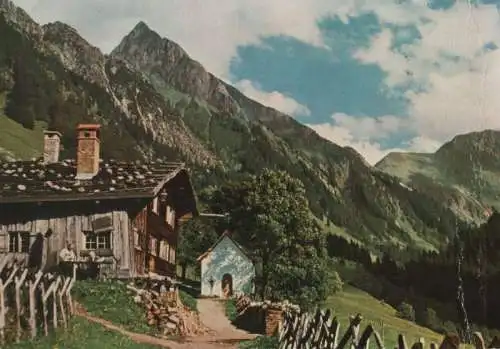 Oberstdorf-Gerstruben - mit Höfats - 1958