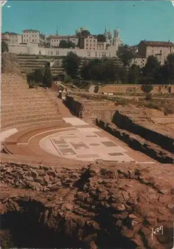 Frankreich - Frankreich - Lyon - Fourviere, Theatre Romain - ca. 1980