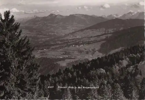 Österreich - Österreich - Pfänder - Blick in den Bregenzerwald - ca. 1960