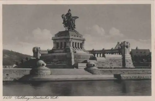 Koblenz - Deutsches Eck - ca. 1955