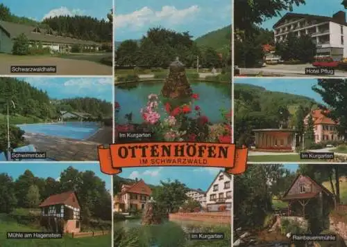 Ottenhöfen - u.a. Schwimmbad - ca. 1985