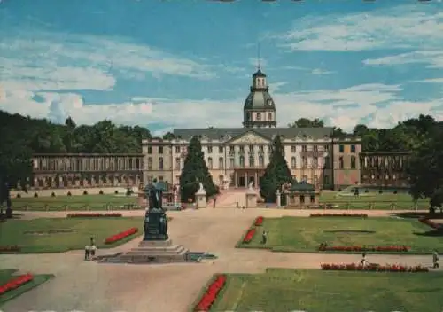 Karlsruhe - Schloss, Landesmuseum - 1960