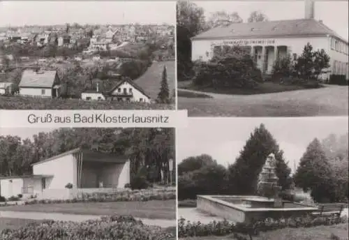 Bad Klosterlausnitz - mit 4 Bildern - ca. 1985