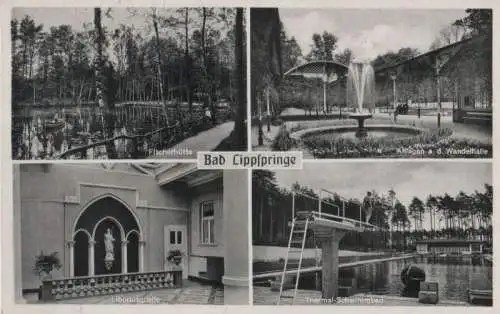 Bad Lippspringe - u.a. Fischerhütte - 1954