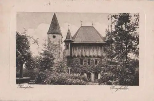 Kempten - Burghalde - 1929