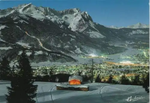 Garmisch-Partenkirchen - Winternacht