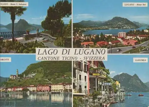 Schweiz - Lago di Lugano - Schweiz - 4 Bilder