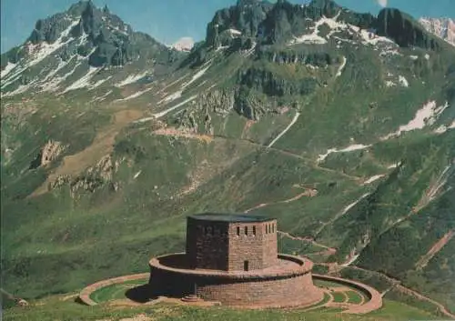 Italien - Italien - Pordoijoch - Pordoi - Deutscher Soldatenfriedhof - ca. 1980