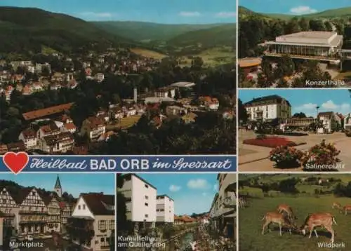 Bad Orb - u.a. Kurmittelhaus am Quellenring - 1986