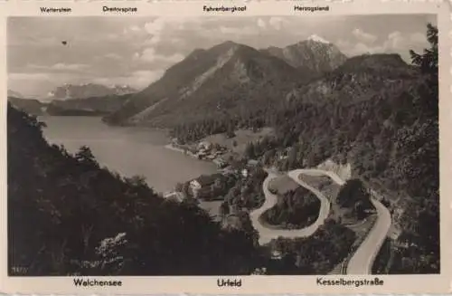 Walchensee - von oben