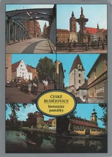 Tschechien - Tschechien - Ceske Budejovice - historicke pamatky - 1991