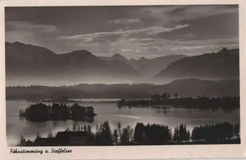 Staffelsee - Abendstimmung - ca. 1955