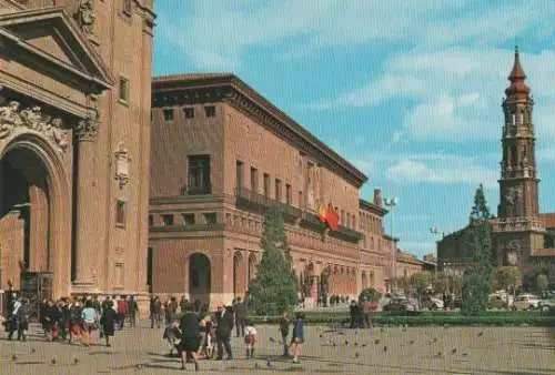 Spanien - Spanien - Zaragoza - Plaza de Nitra - ca. 1980