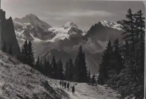 Schweiz - Schweiz - Wengen - Breithorn und Tschingelhorn - ca. 1965