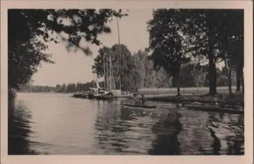 Wendisch Rietz - Einfahrt zum Scharmützelsee - 1957