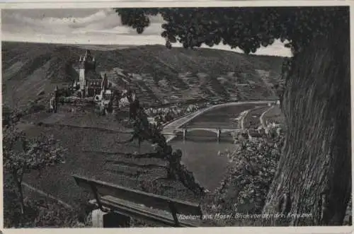 Kochem - Cochem - Blick von den drei Kreuzen - 1937