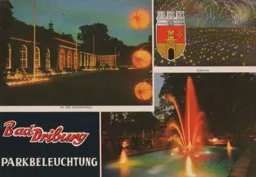 Bad Driburg - Parkbeleuchtung - ca. 1980