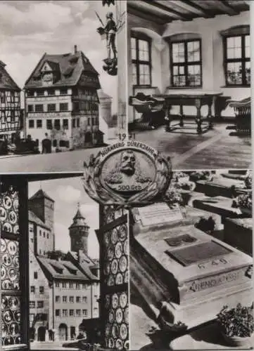 Nürnberg - u.a. Dürerhaus - ca. 1965