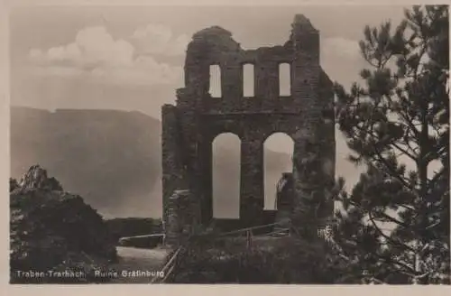 Traben-Trarbach - Ruine Gräfinburg - ca. 1950