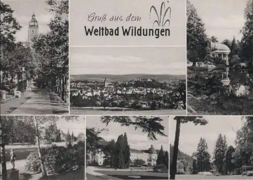 Bad Wildungen - mit 6 Bildern - ca. 1965