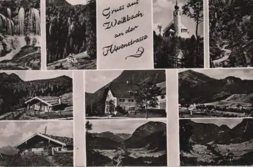 Schneizlreuth-Weißbach - 10 Teilbilder - 1964