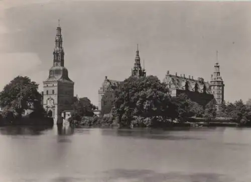 Dänemark - Dänemark - Hillerod, Schloss Frederiksborg - set fra Syd - ca. 1965