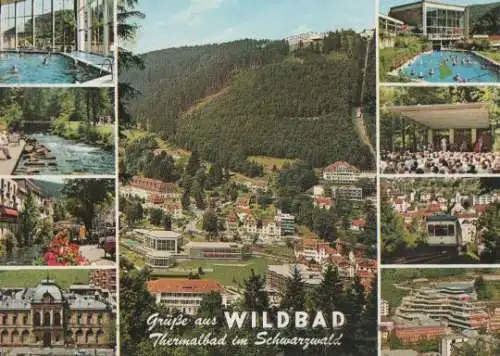 Bad Wildbad Schwarzw. u.a. Freibecken - ca. 1985