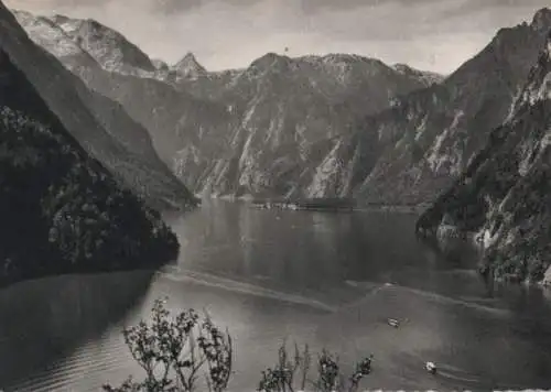 Königsee - mit dem Steinernen Meer - ca. 1960