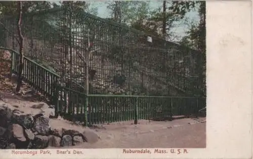 USA - USA - Auburndale - Norumbega Park, Bear Den - ca. 1920