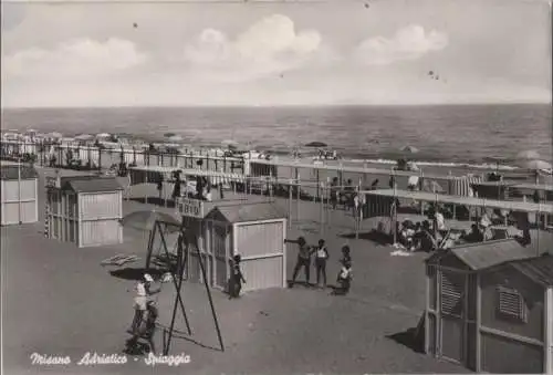 Italien - Italien - Misano Adriatico - Spiaggia - ca. 1965