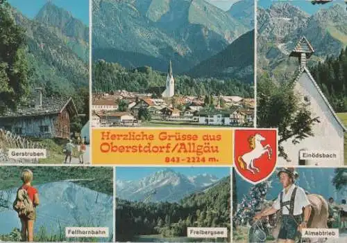 Oberstdorf u.a. Almabtrieb - ca. 1975