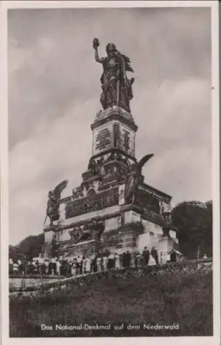 Rüdesheim, Niederwalddenkmal - ca. 1955