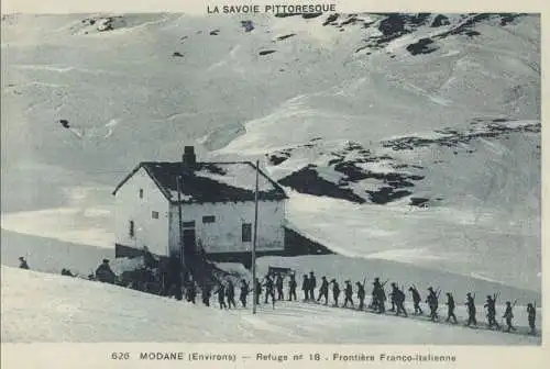 Frankreich - Modane - Frankreich - Refuge no 18 - Frontiere Franco-Italienne