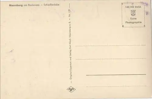 Meersburg - Schlossbrücke