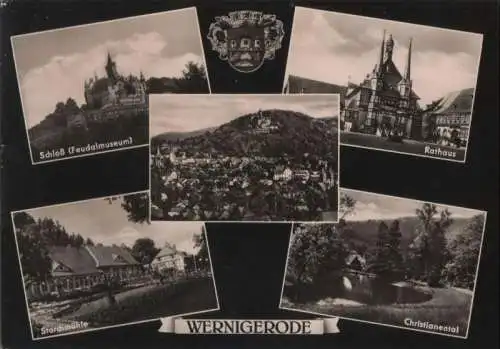 Wernigerode - u.a. Christianental - ca. 1965