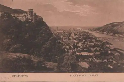 Heidelberg - Blick von der Terrasse