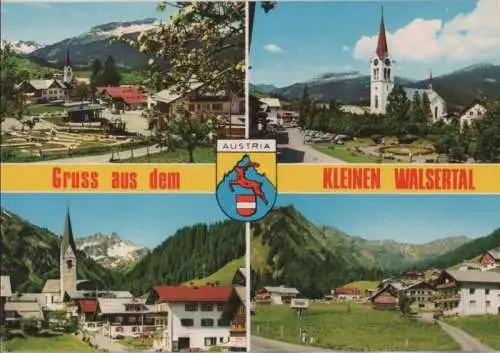 Österreich - Österreich - Kleinwalsertal - mit 4 Bildern - ca. 1975