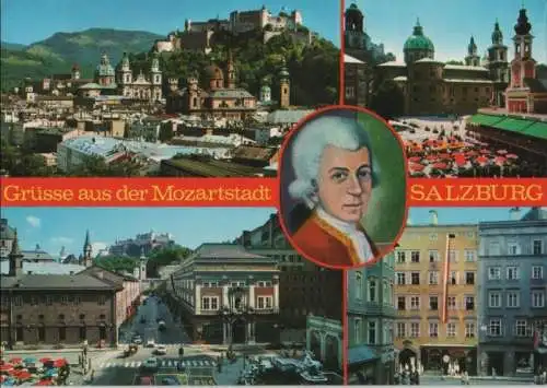 Österreich - Österreich - Salzburg - 4 Teilbilder - 1986