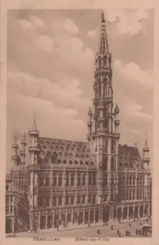 Belgien - Belgien - Brüssel - Bruxelles - Hotel-de-Ville - ca. 1935