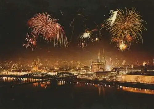 Köln - Feuerwerk