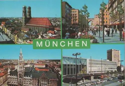 München - mit 4 Bildern - ca. 1980