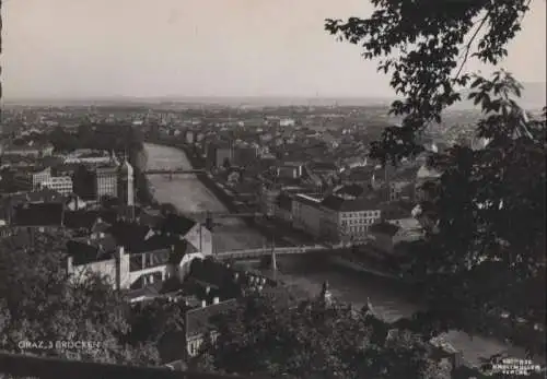 Österreich - Österreich - Graz - 3 Brücken - ca. 1960