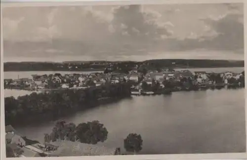 Ratzeburg - Blick vom Wasserturm - ca. 1955