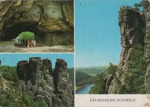 Sächsische Schweiz - u.a. Kleine Gans - 1978