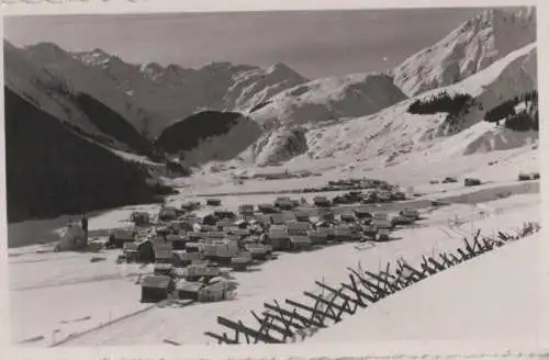 Schweiz - Schweiz - Sedrun - gegen Cuolm-Val Abfahrt - ca. 1960