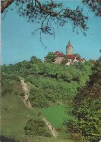 Kahla - Blick zur Leuchtenburg - 1985