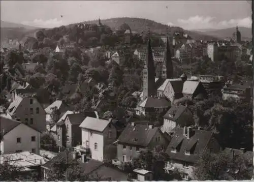 Siegen - Blick zum oberen Schloß - ca. 1960